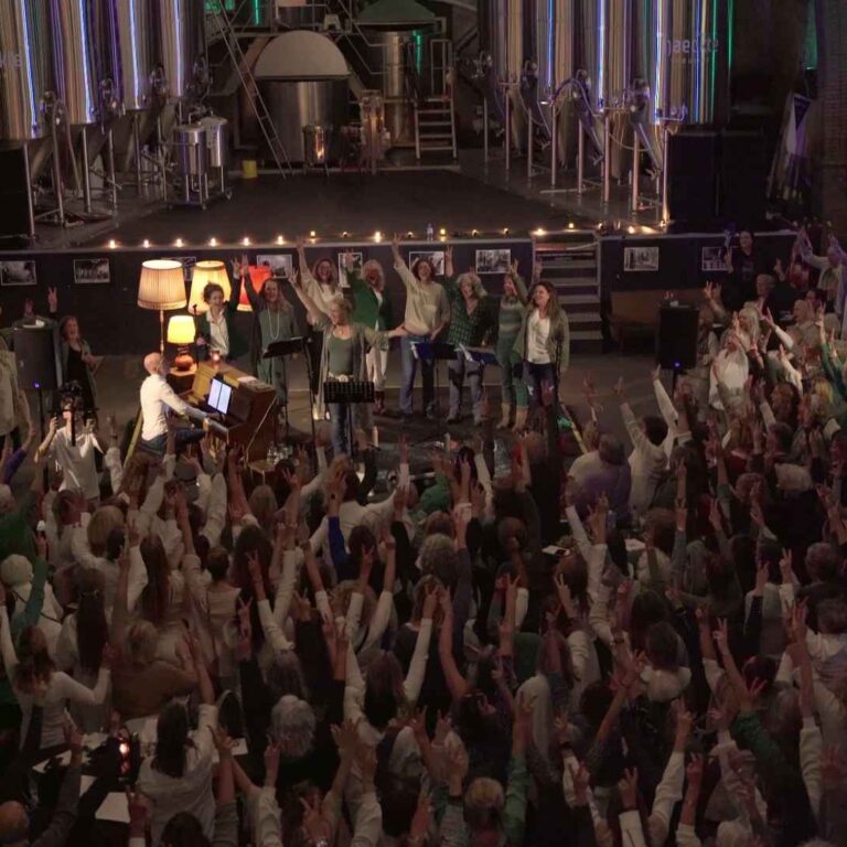 Foto van het Voices for Peace evenement in 2023